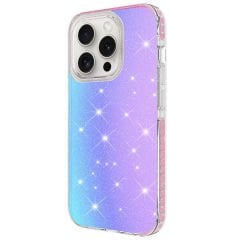 iPhone 15 Pro Kılıf Parlak Renk Geçişli Velle Kapak