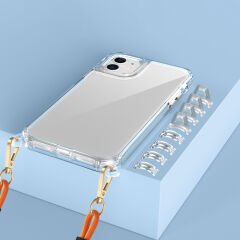 iPhone 11 Kılıf Airbagli Takılabilir Askı Aparatlı Snap Silikon Kapak Kılıf