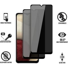 Samsung Galaxy A14 Uyumlu Tam Kaplayan Prıvacy Parlak Hayalet Cam Ekran Koruyucu Gizli Cam