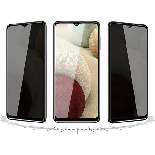 Samsung Galaxy A24 Uyumlu Tam Kaplayan Prıvacy Parlak Hayalet  Cam Ekran Koruyucu