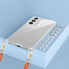 Samsung Galaxy S23 FE Kılıf Airbagli Takılabilir Askı Aparatlı Snap Silikon Kapak Kılıf