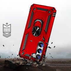 Samsung Galaxy S23 Ultra Kılıf Vega Tank Sert Yüzüklü Standlı Zırh Koruma Kapak