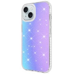 iPhone 15 Kılıf Parlak Renk Geçişli Velle Kapak