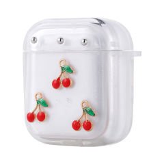 Apple Airpods Airbag 44 Airbag Tasarımlı Simli Şeffaf Kutup Kılıf