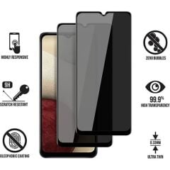 Samsung Galaxy A34 Uyumlu Tam Kaplayan Prıvacy Parlak Hayalet  Cam Ekran Koruyucu Gizli Cam