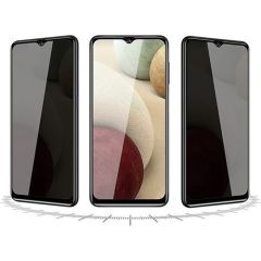 Samsung Galaxy A54 Uyumlu Tam Kaplayan Prıvacy Parlak Hayalet  Cam Ekran Koruyucu Gizli Cam