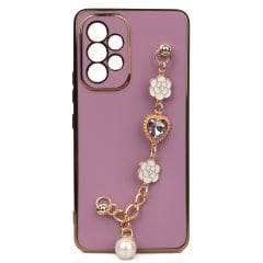 Samsung Galaxy A53 5G Kılıf El Tutamaçlı Kamera Korumalı Taka Silikon Kapak