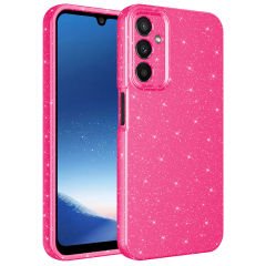 Samsung Galaxy A24 Kılıf Kamera Korumalı Simli Lüks Koton Kapak Kılıf
