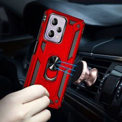 Xiaomi Redmi Note 12 Pro 5g Kılıf Vega Tank Sert Yüzüklü Standlı Zırh Koruma Kapak