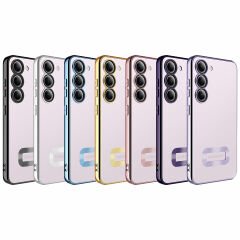 Samsung Galaxy S23 Plus Kılıf Kamera Korumalı Logo Gösteren Omega Kapak