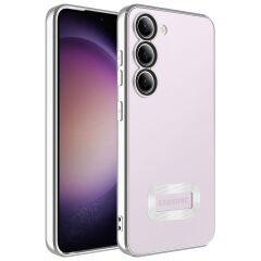Samsung Galaxy S23 Plus Kılıf Kamera Korumalı Logo Gösteren Omega Kapak