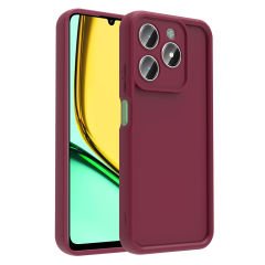 Realme C61 Kılıf Kamera Korumalı Ananas Kapak