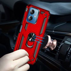 Xiaomi Redmi Note 12 5g Kılıf Vega Tank Sert Yüzüklü Standlı Zırh Koruma Kapak