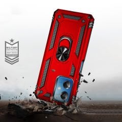 Xiaomi Redmi Note 12 5g Kılıf Vega Tank Sert Yüzüklü Standlı Zırh Koruma Kapak