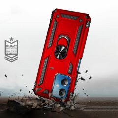 Xiaomi Redmi Note 12 5g Kılıf Vega Tank Sert Yüzüklü Standlı Zırh Koruma Kapak