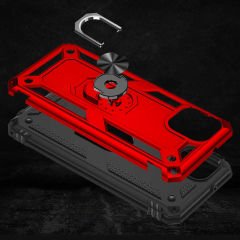 Samsung Galaxy A03 Kılıf Vega Tank Sert Yüzüklü Standlı Zırh Koruma Kapak