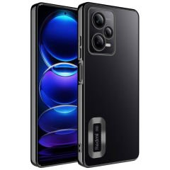 Xiaomi Redmi Note 12 Pro 5G Kamera Korumalı Logo Gösteren Omega Kapak kılıf