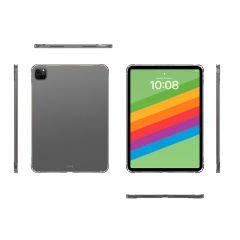 Apple iPad Pro 11 2024 Kılıf Tablet Nitro Darbe Emici Köşe Korumalı Şeffaf Silikon Kapak