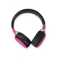 KR-3000 Pubg Pro Game Led Işıklı Mikrofonlu Bluetooth Kulak Üstü Kulaklık Pembe