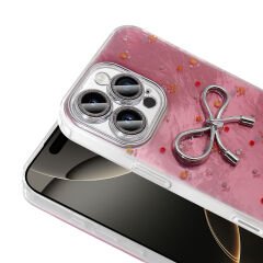 iPhone 16 Pro Kılıf Kamera Korumalı Figürlü Ponti Silikon Kapak