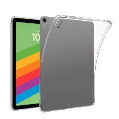 Apple iPad Air 11 2024 Kılıf Tablet Nitro Anti Shock Darbe Emici Köşe Korumalı Şeffaf Silikon Kapak