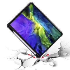 iPad Pro 12.9 2021 (5.Nesil) Kılıf Tri Folding Kalem Bölmeli Standlı Kılıf