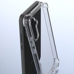 Samsung Galaxy A24 Kılıf Nitro Anti Shock Darbe Emici Köşe Korumalı Şeffaf Silikon Kapak