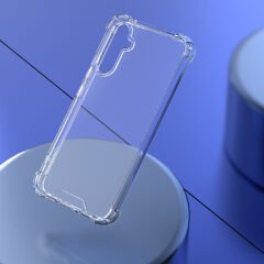 Samsung Galaxy A24 Kılıf Nitro Anti Shock Darbe Emici Köşe Korumalı Şeffaf Silikon Kapak