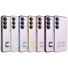 Samsung Galaxy S23 Kılıf Kamera Korumalı Logo Gösteren Omega Kapak