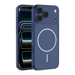 iPhone 17 Pro Kılıf Kablosuz Şarj Özellikli Kamera Korumalı Spark Kapak