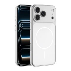 iPhone 17 Pro Kılıf Kablosuz Şarj Özellikli Kamera Korumalı Spark Kapak