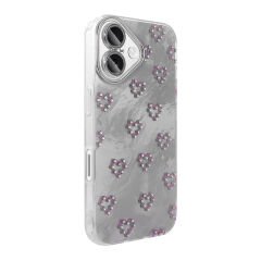 iPhone 16 Plus Kılıf Kamera Korumalı Figürlü Ponti Silikon Kapak