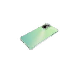 Realme 12 Lite Kılıf Nitro Anti Shock Darbe Emici Köşe Korumalı Şeffaf Silikon Kapak