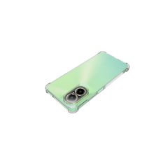 Realme 12 Lite Kılıf Nitro Anti Shock Darbe Emici Köşe Korumalı Şeffaf Silikon Kapak