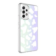 Samsung Galaxy A13 4G Kılıf M-Blue Desenli Kapak