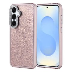 Samsung Galaxy S25 Plus Kılıf Taşlı Tasarımlı Kapi Kapak