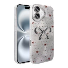 iPhone 16 Kılıf Kamera Korumalı Figürlü Ponti Silikon Kapak