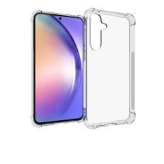 Samsung Galaxy A55 Kılıf Nitro Anti Shock Darbe Emici Köşe Korumalı Şeffaf Silikon Kapak