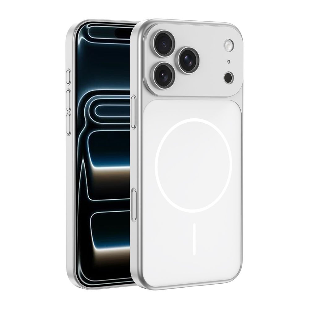 iPhone 16 Pro Max İphone 17 Pro Max Görünümlü Kılıf Kablosuz Şarj Özellikli Kamera Korumalı Spark Kapak