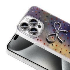 iPhone 15 Pro Max Kılıf Kamera Korumalı Figürlü Ponti Silikon Kapak