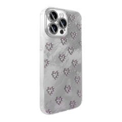 iPhone 15 Pro Max Kılıf Kamera Korumalı Figürlü Ponti Silikon Kapak