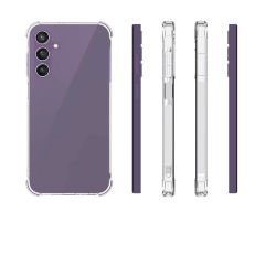 Samsung Galaxy A25 Kılıf Nitro Anti Shock Darbe Emici Köşe Korumalı Şeffaf Silikon Kapak