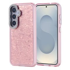 Samsung Galaxy S25 Kılıf Taşlı Tasarımlı Kapi Kapak