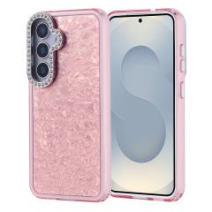 Samsung Galaxy S25 Kılıf Taşlı Tasarımlı Kapi Kapak