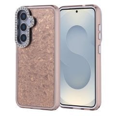 Samsung Galaxy S25 Kılıf Taşlı Tasarımlı Kapi Kapak