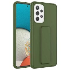 Samsung Galaxy A13 4G Kılıf Qstand Kapak