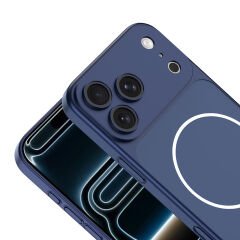 iPhone 16 Pro İphone 17 Pro Max Görünümlü Kılıf Kablosuz Şarj Özellikli Kamera Korumalı Spark Kapak