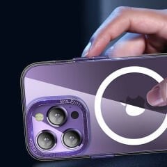 iPhone 14 Pro Max Kılıf Magsafe Şarj Özellikli Sert PC Fuya Kapak