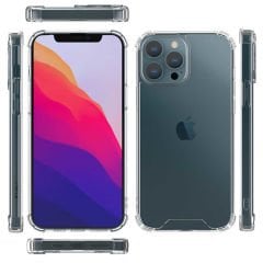 iPhone 13 Pro Kılıf Nitro Anti Shock Darbe Emici Köşe Korumalı Şeffaf Silikon Kapak