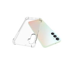 Samsung Galaxy A05S Kılıf Nitro Anti Shock Darbe Emici Köşe Korumalı Şeffaf Silikon Kapak